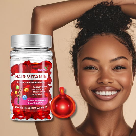 Capsules de Soin Capillaire | Argan & Vitamines | x40 doses